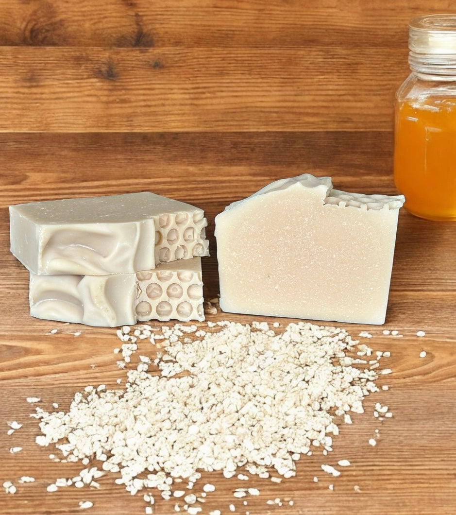 Oatmeal, Milk and Honey Goat Milk Soap