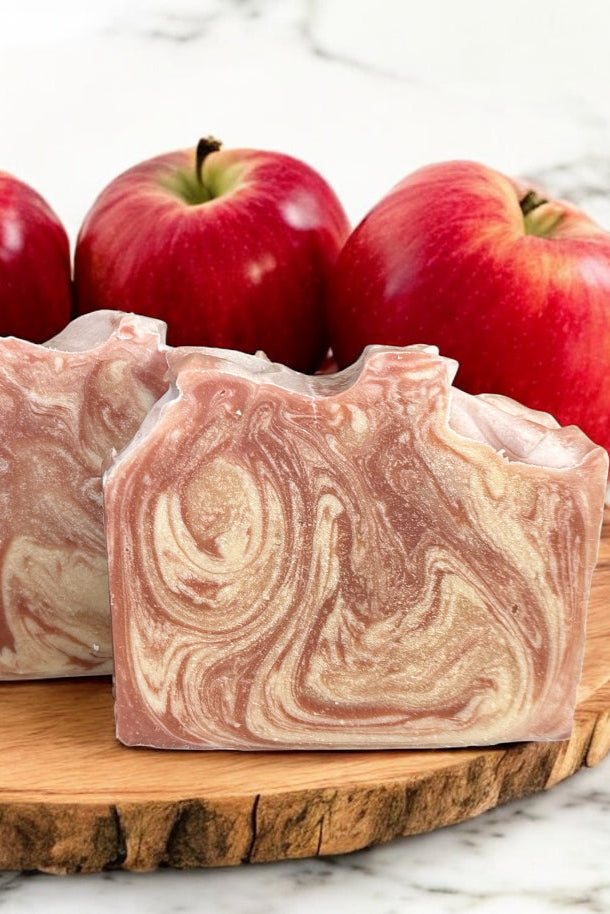 Red Apple Goat Milk Soap