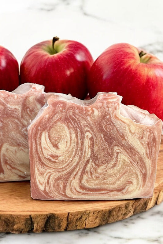 Red Apple Goat Milk Soap