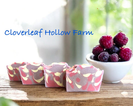Black Raspberry Vanilla Goat Milk Soap